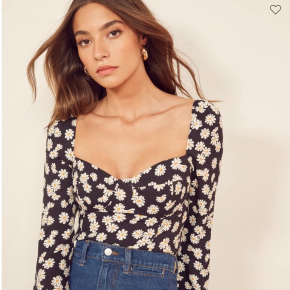 Reformation Reign Top - Daisy Chain Size 2 - Picture 1 of 7